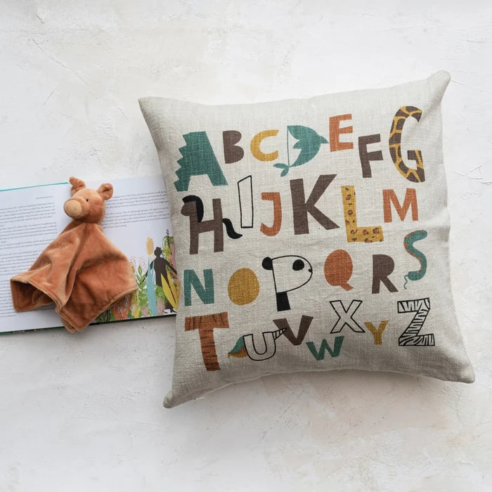 Creative Co-op Cotton Printed Pillow - 20"