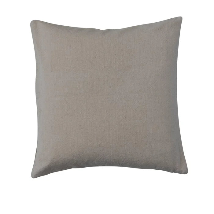 Creative Co-op Cotton Printed Pillow - 20"