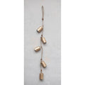 Creative Co-op Metal Bell Ornament - Antique Brass Finish