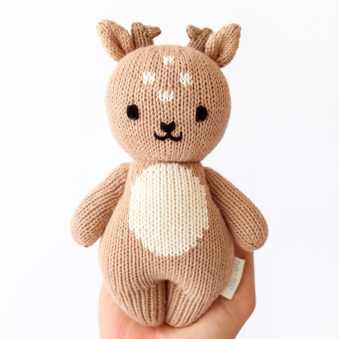 Cuddle and Kind Baby Fawn - Brown with Black Nose