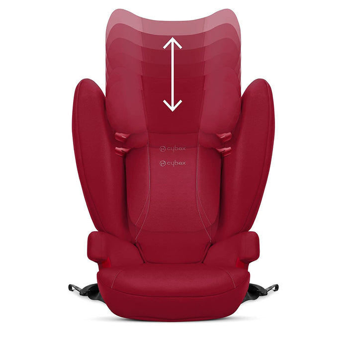 Cybex Solution B2-fix+Lux Booster Car Seat - Dynamic Red
