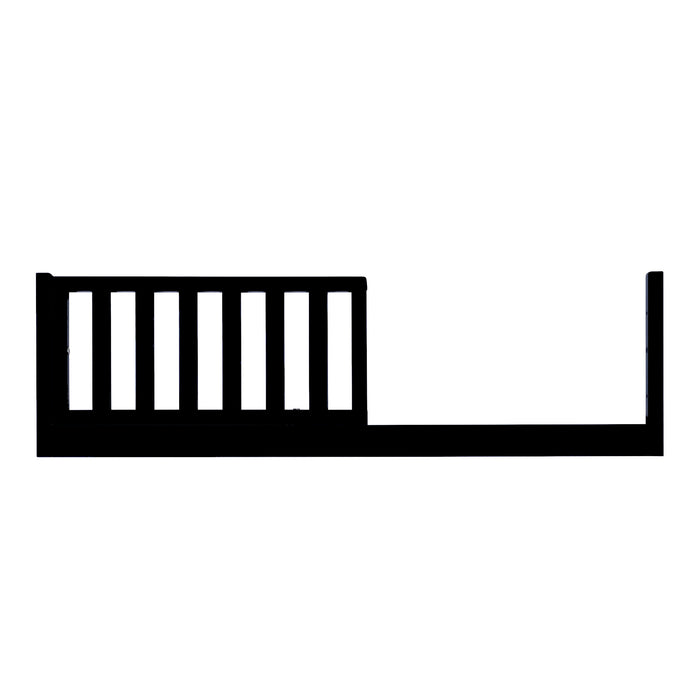 Dadada 3-in-1 Crib Conversion Kit - Toddler Bed Rail for Dadada Cribs - Black
