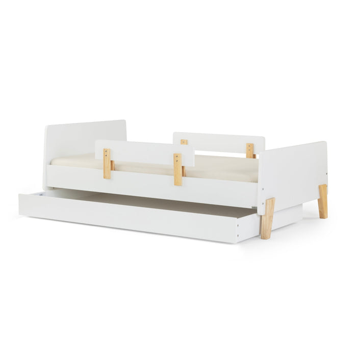 Dadada Storage Trundle - Twin - White under Dadada Fun Bed Twin