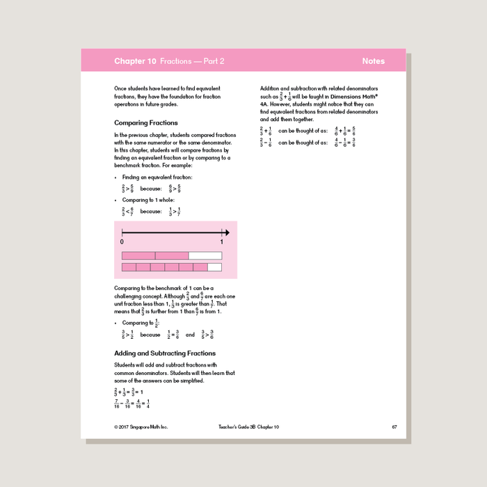 Dimensions Math Teacher's Guide 3B - Blemished
