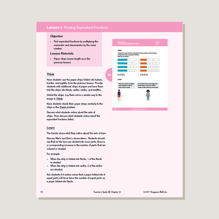 Dimensions Math Teacher's Guide 3B - Blemished