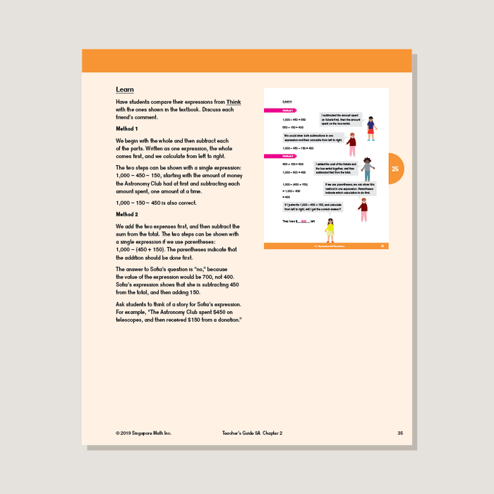 Dimensions Math Teacher's Guide 5A - Blemished