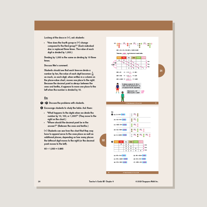 Dimensions Math Teacher's Guide 5B - Blemished