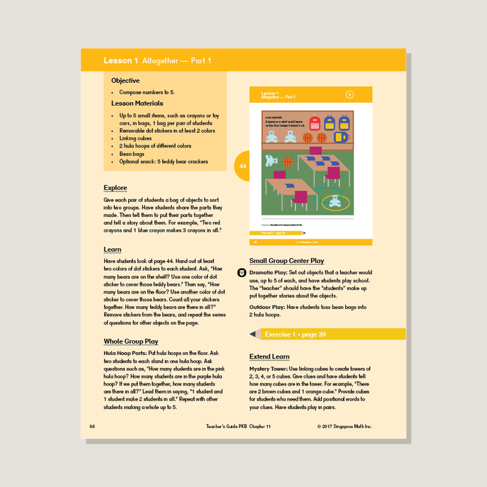 Dimensions Math Teacher's Guide PKB - Blemished