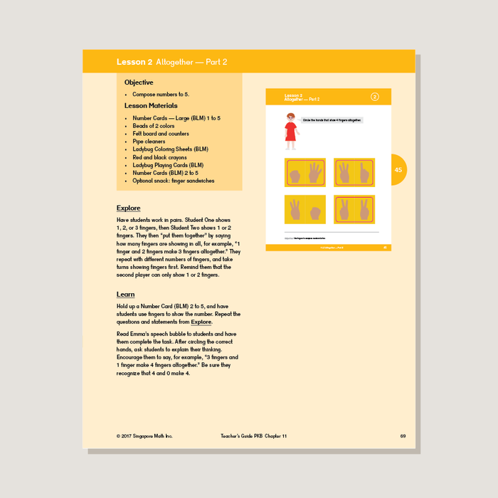 Dimensions Math Teacher's Guide PKB - Blemished