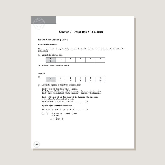 Dimensions Math Teaching Notes and Solutions 7A - Blemished