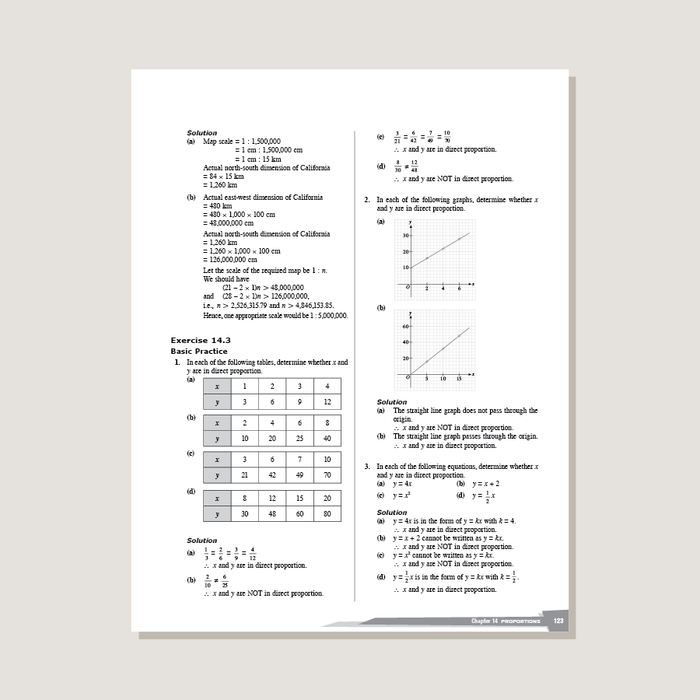 Dimensions Math Teaching Notes and Solutions 7B - Blemished
