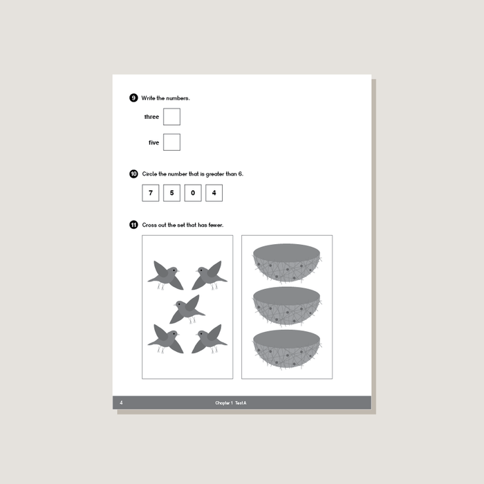 Dimensions Math Tests 1A - Blemished