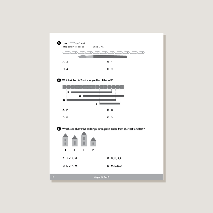 Dimensions Math Tests 1B - Blemished