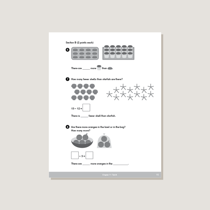 Dimensions Math Tests 1B - Blemished