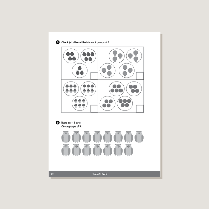 Dimensions Math Tests 1B - Blemished