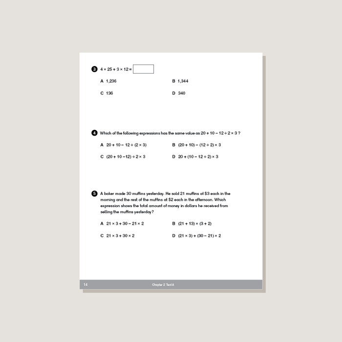 Dimensions Math Tests 5A - Blemished