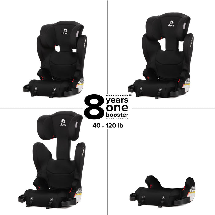 Diono Cambria 2XT Booster Car Seat - Black Storm