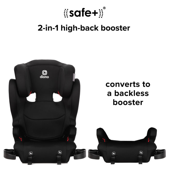 Diono Cambria 2XT Booster Car Seat - Black Storm