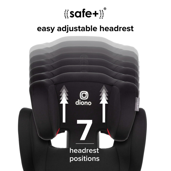 Diono Cambria 2XT Booster Car Seat - Black Storm