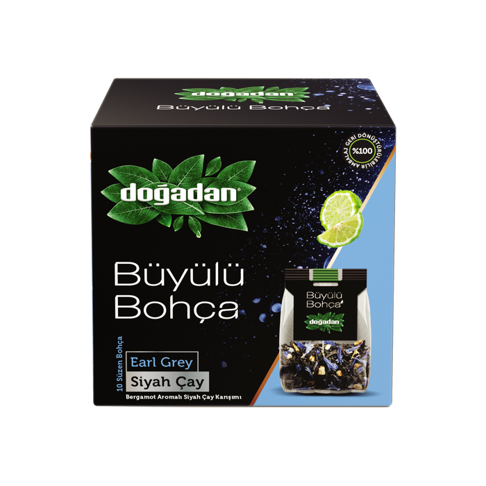 Doğadan Büyülü Bohça Earl Grey Black Tea 10 ad/pcs. 20 G