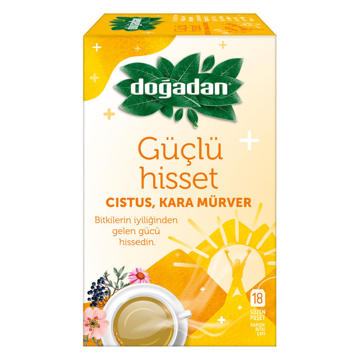 Doğadan Strong Feel Mixed Herbal Tea 18 Pack 36 G