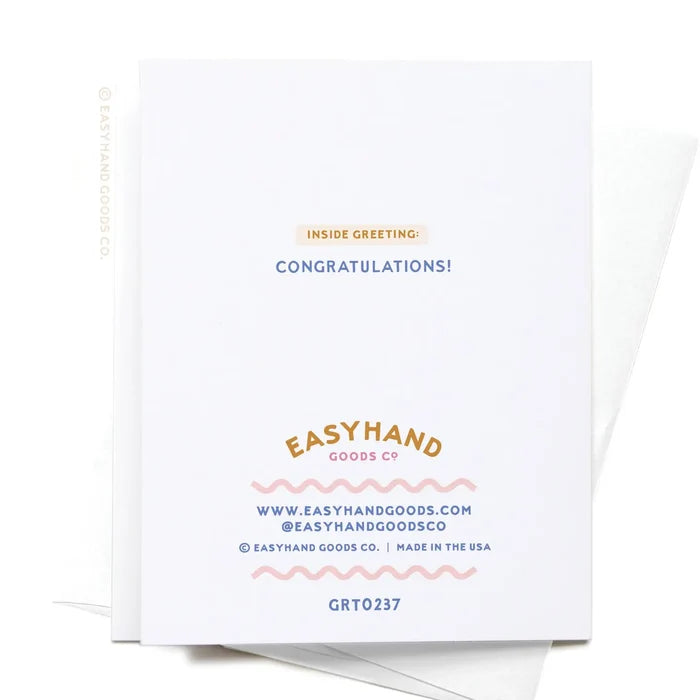 Easyhand Goods So Storked For You Greeting Card