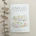 Emi Lei Fabric Hair Clip Snap Barrettes (2)