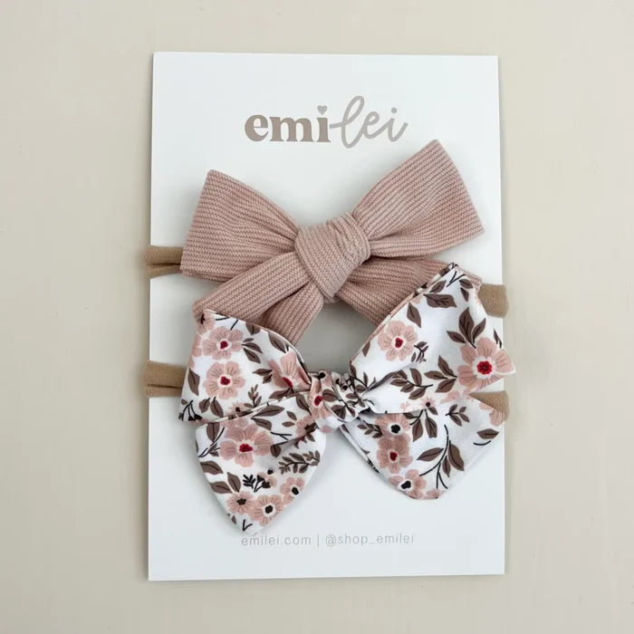 Blush Floral / Blush Cord