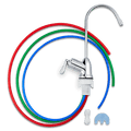 eSpring Auxiliary Faucet Kit – Below Counter