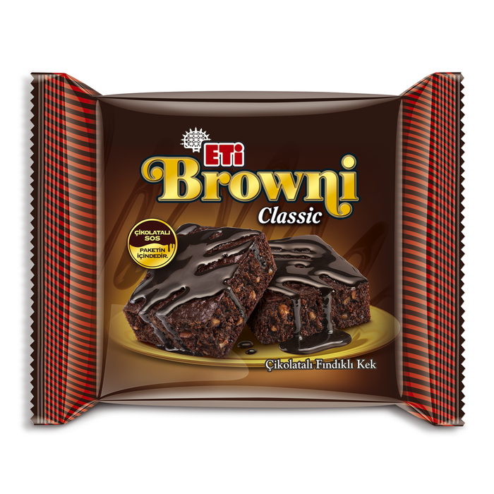 Eti Browni Classic Chocolate Hazelnut Cake brings the rich, moist taste of Turkish chocolate cake st
