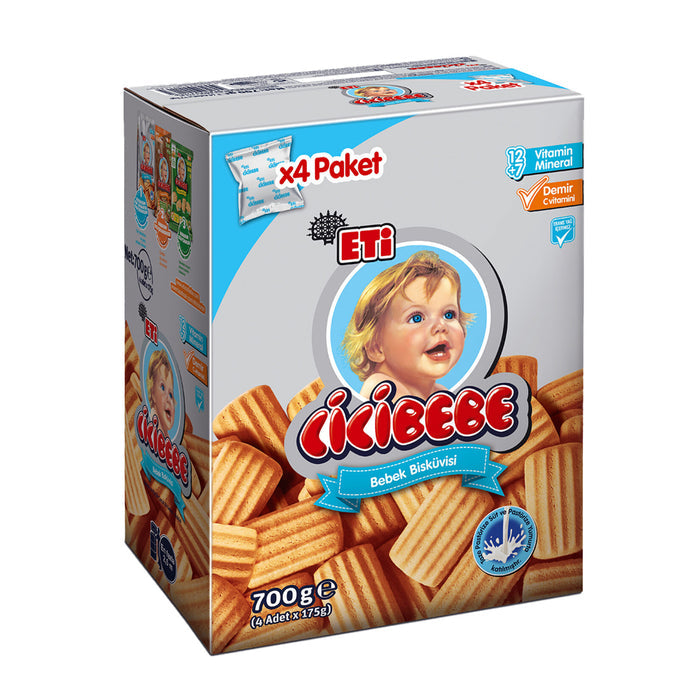 Eti Cicibebe Baby Biscuit is a beloved classic from Türkiye, specially crafted for little ones but e
