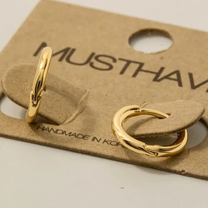 Fame Mini Huggie Earrings