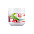 A white plastic jar with a label showing the brand 'Farmasi' and the product name 'Paprika Chili Balsam' with images of red chili peppers and leaves.