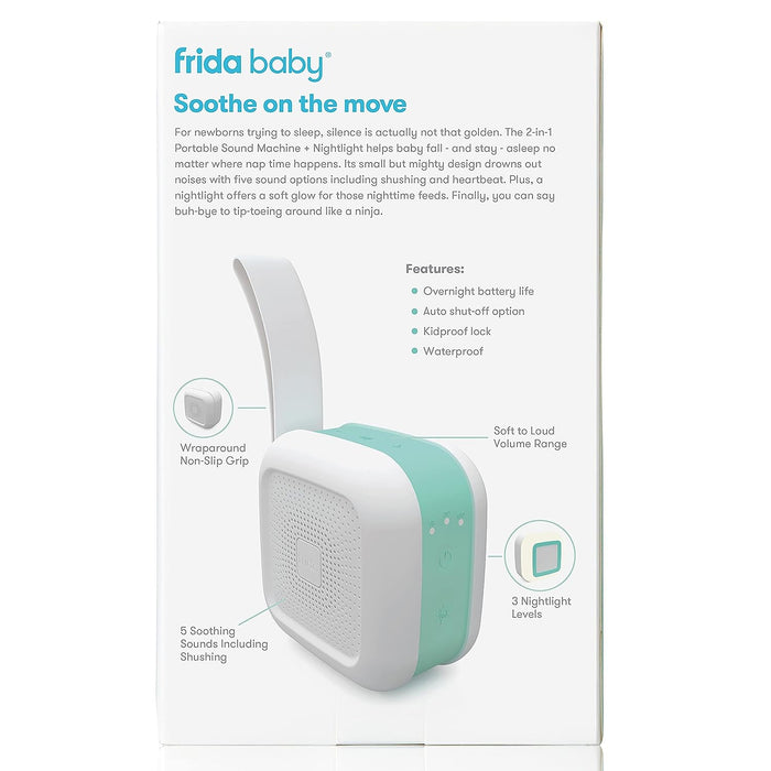 Frida 2-in-1 Portable Sound Machine and Nightlight