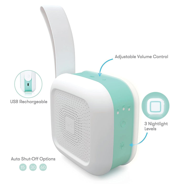 Frida 2-in-1 Portable Sound Machine and Nightlight