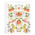 GINA B DESIGNS Boxed/Packaged Blank Note - Fresh & Fruitful