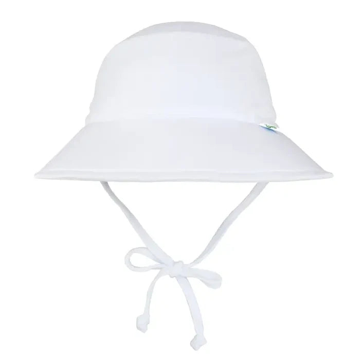 Green Sprouts Breathable Bucket Sun Protection Hat - White