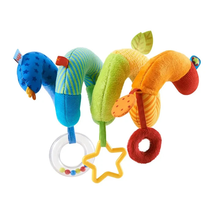 HABA USA Rainbow Activity Spiral Stroller Toy