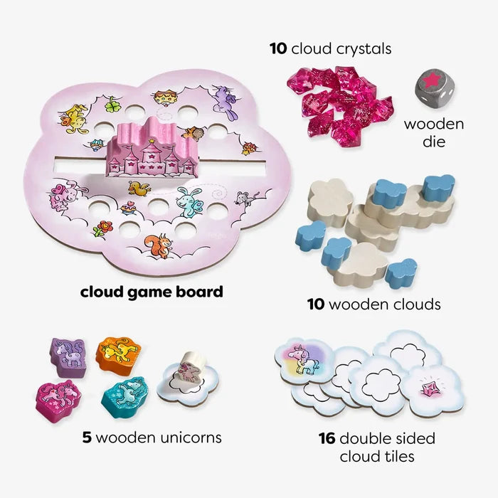 HABA USA Unicorn Glitterluck Cloud Stacking