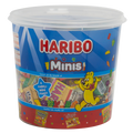 Haribo Minis includes 100 pcs of 10 grams haribo packs