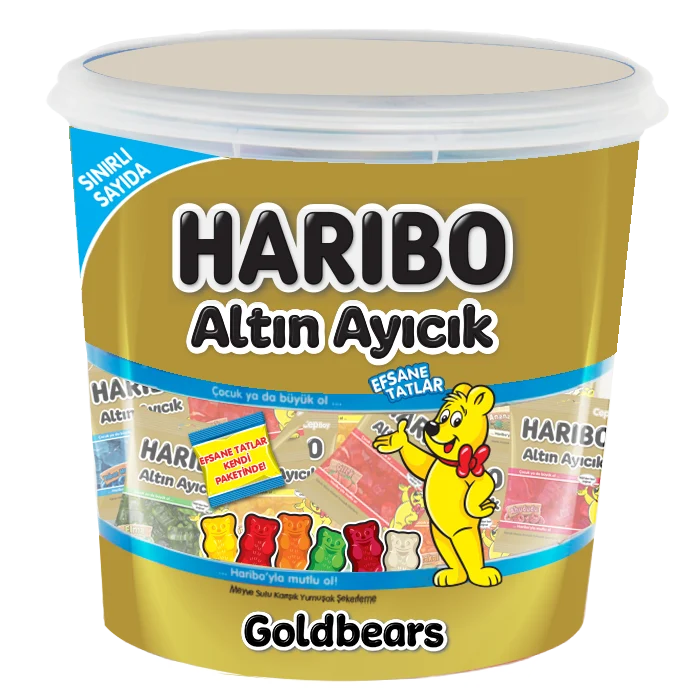 Haribo Minis Gold Bears 10 gr x 100 pcs - Halal Haribo