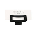 High Fives Women's Rectangle Claw Clip - Medium - Black