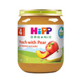 Hipp Organic Pear & Peach Puree (Organik Armutlu Şeftali Püresi) 4.4 oz (125 G)