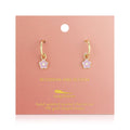 Hoops with Drop - Flower - FLOWER - Rebel Villa