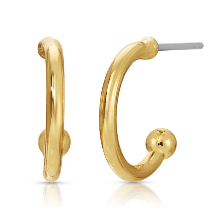 Hoops with Drop - Flower - FLOWER - Rebel Villa