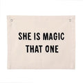 Imani and kids She is Magic Canvas Banner