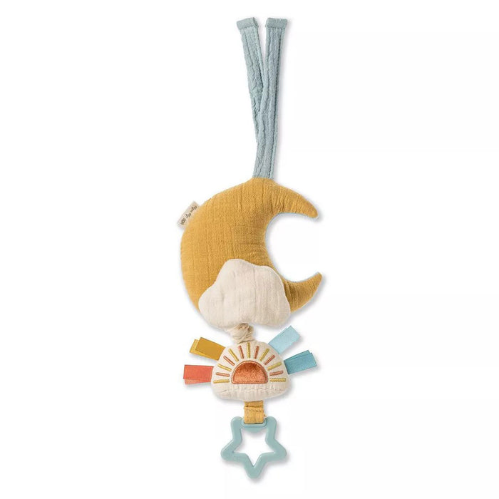 Itzy Ritzy Bitzy Notes - Musical Pull Down Toy - Cloud/Sun