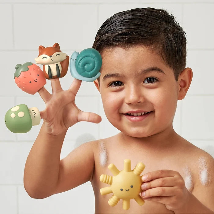 Itzy Ritzy Itzy Bitzy Puppets - Bath + Storytelling Toys