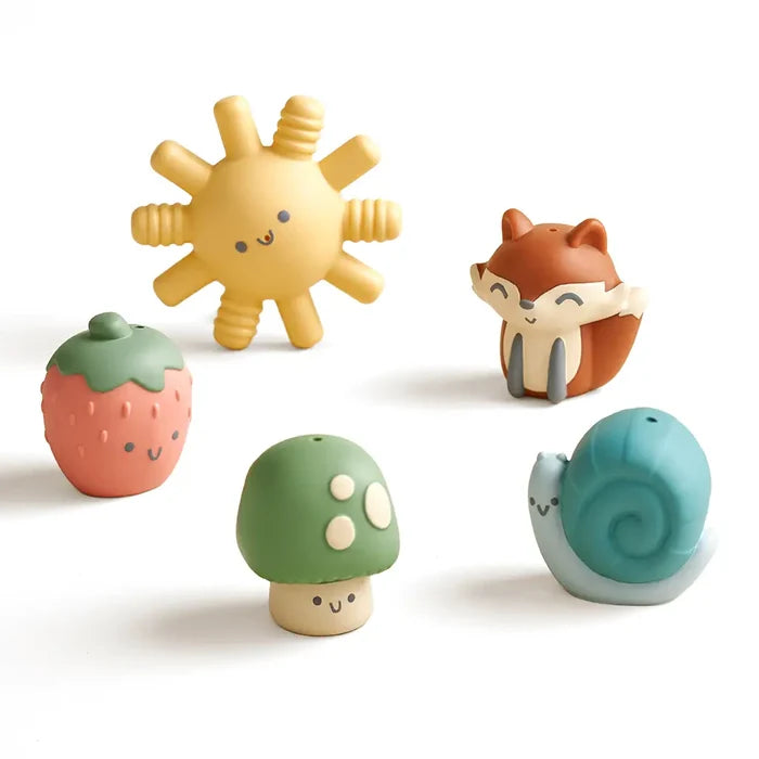 Itzy Ritzy Itzy Bitzy Puppets - Bath + Storytelling Toys