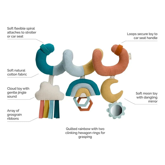 Itzy Ritzy Itzy Bitzy Spiral Car Seat Activity Toy